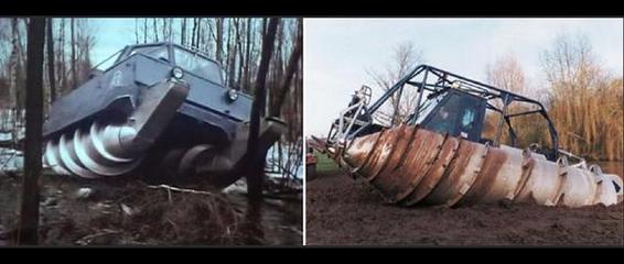 阿基米德螺旋推进车 俄军宇航员搜救利器的冷遇与中国的务实选择