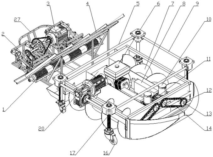螺旋行走式插秧机与泥地打桩机 两项创新农业与工程机械专利的探索