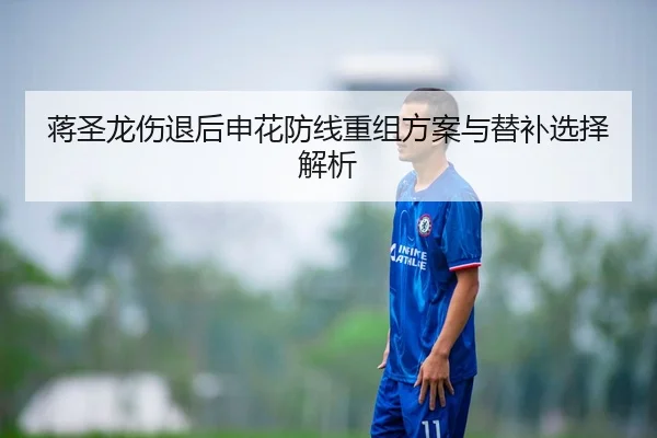 蒋圣龙伤退后申花防线重组方案与替补选择解析